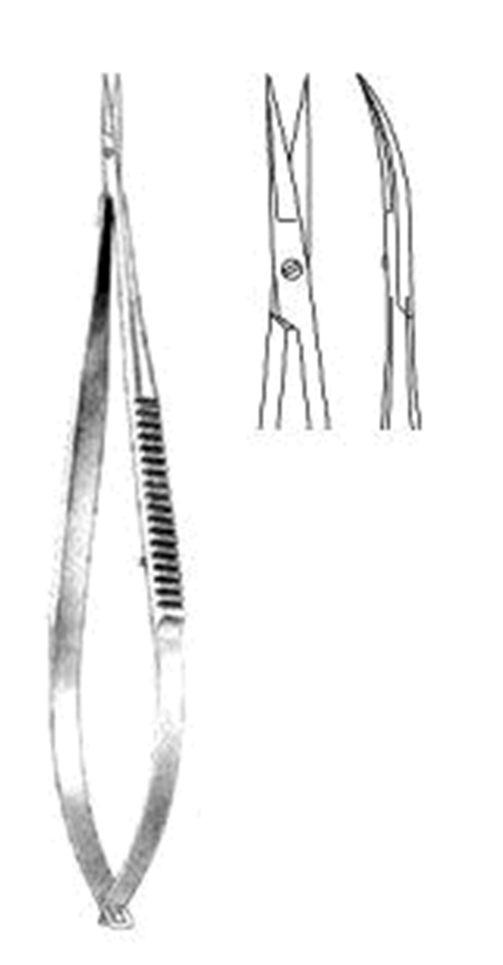 Reill Micro Makas Eğri 15.5cm