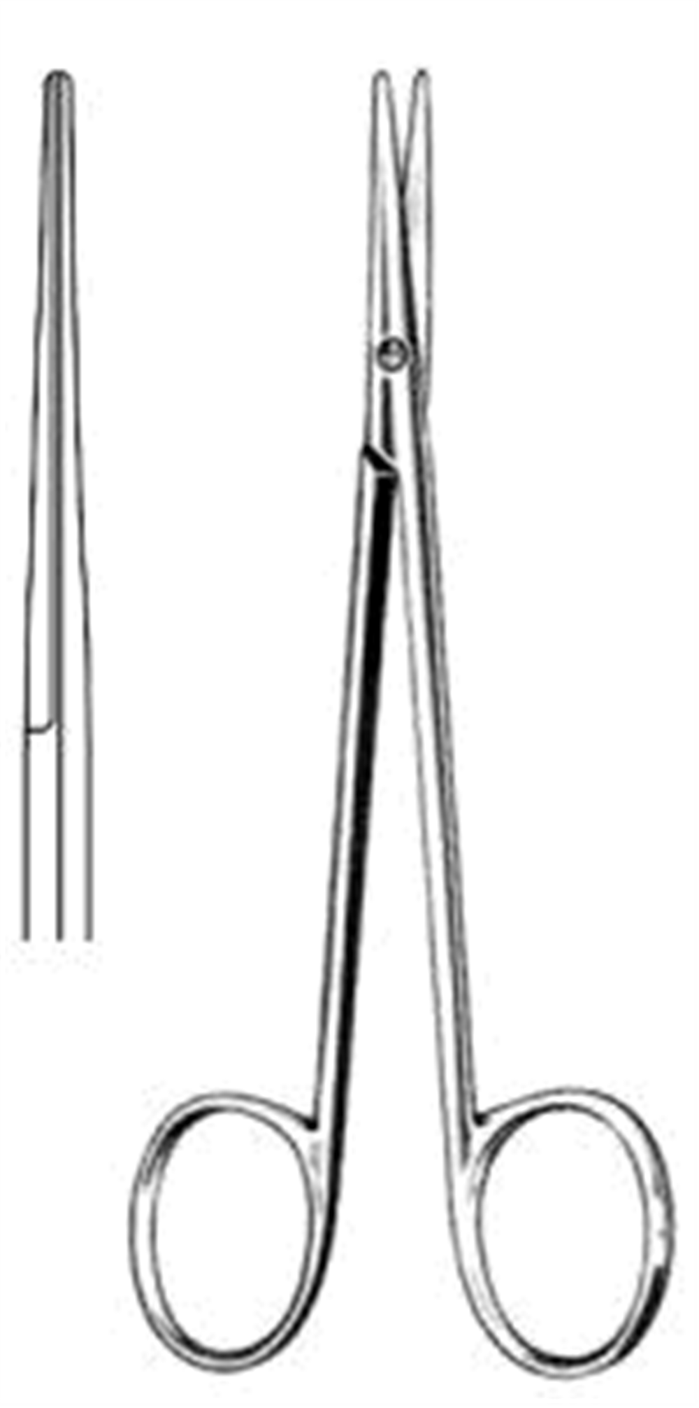 Şaşılık Makası Düz 11.5cm