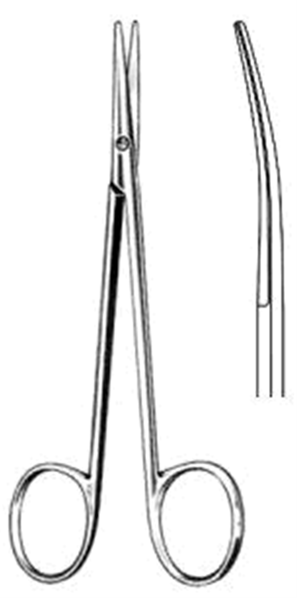 Şaşılık Makası Eğri 11.5cm