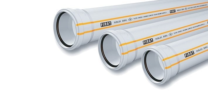 Fırat PVC 4.0 mm Dublex Boru