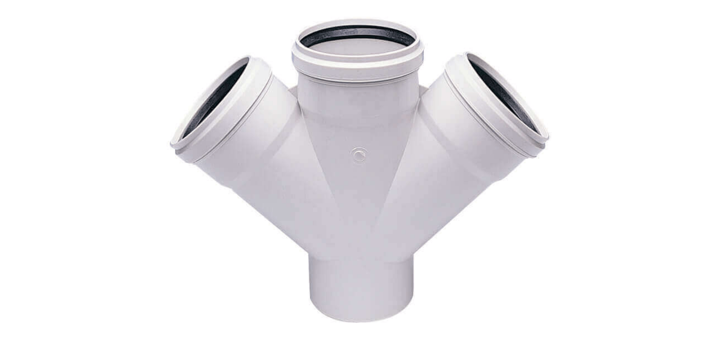 Kalde PVC-U Çift Çatal 45