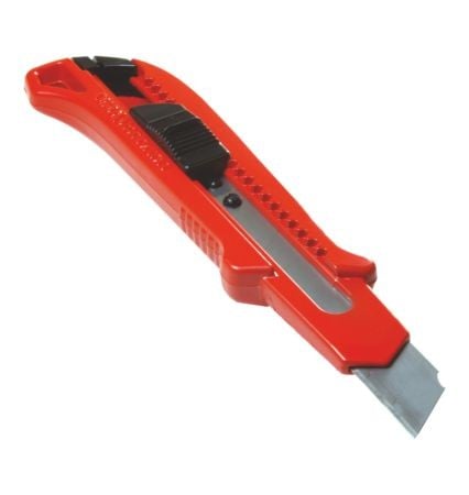Master Maket Bıçağı Kırmızı Metal 18 mm