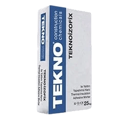 Teknoizofix Isı Yalıtım Levha Yapıştırıcısı 25 Kg