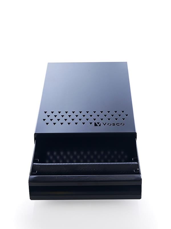 Vosco VSC-PCS Kahve Posa Çekmecesi Knock Box, Siyah