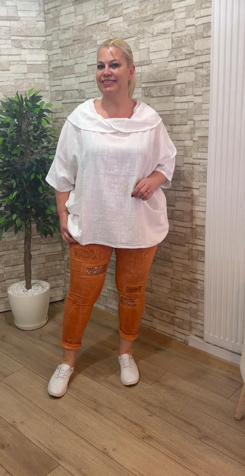 1165 İTALYAN PULPAYETLİ PANTOLON-TARÇIN