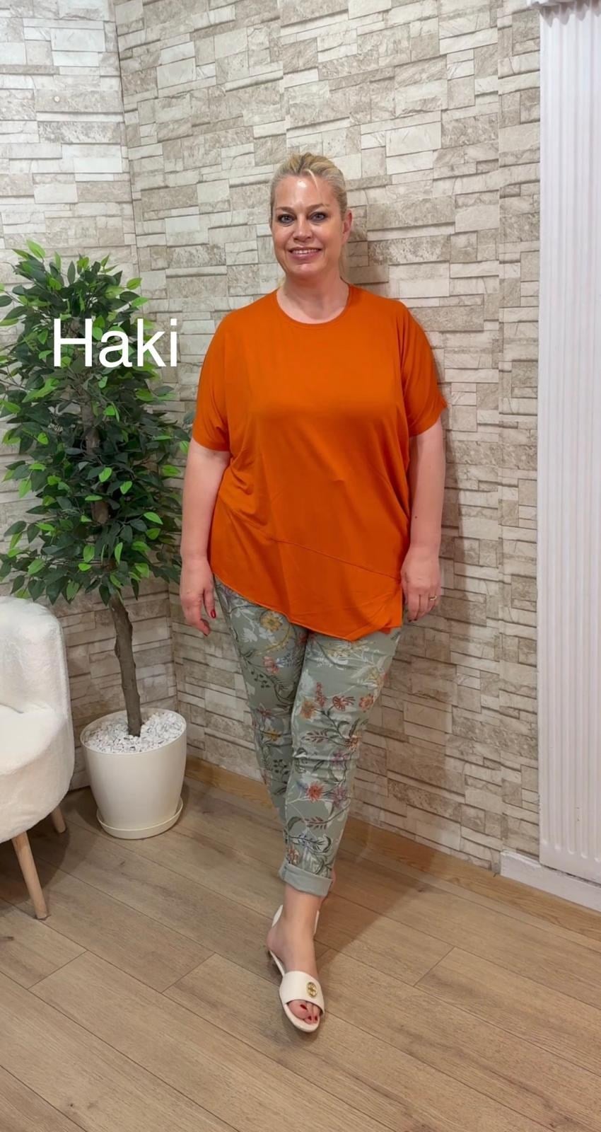 1171 İTALYAN SARMAŞIK DESEN PANTOLON-HAKİ