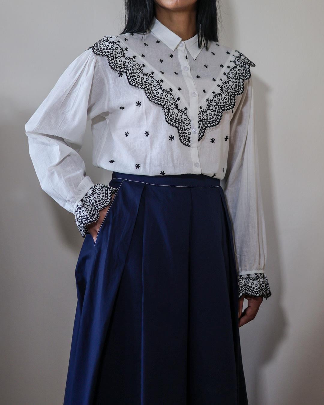 Away Nakışlı Gömlek