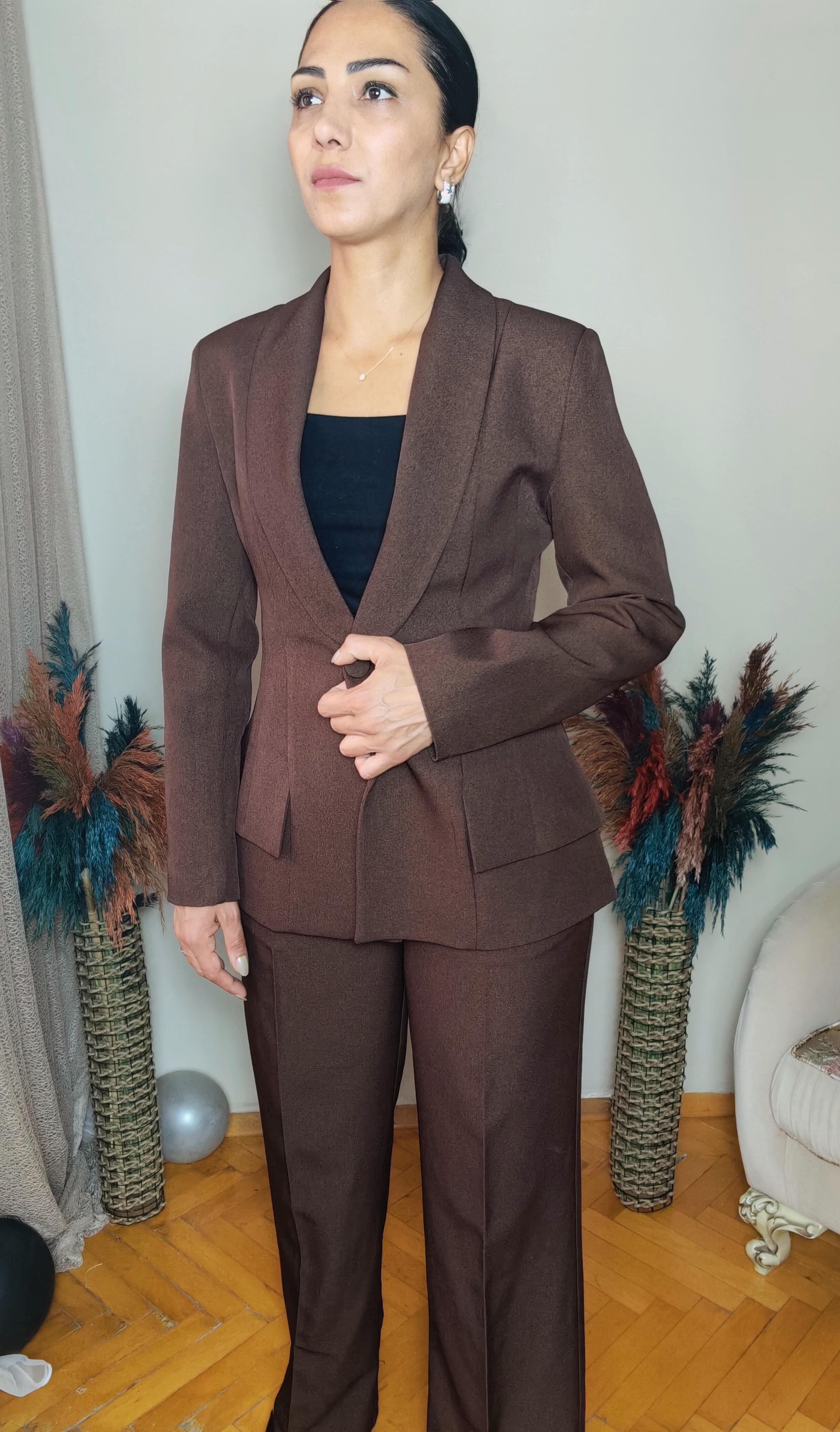 Hayal Belden Oturmalı Blazer Ceket