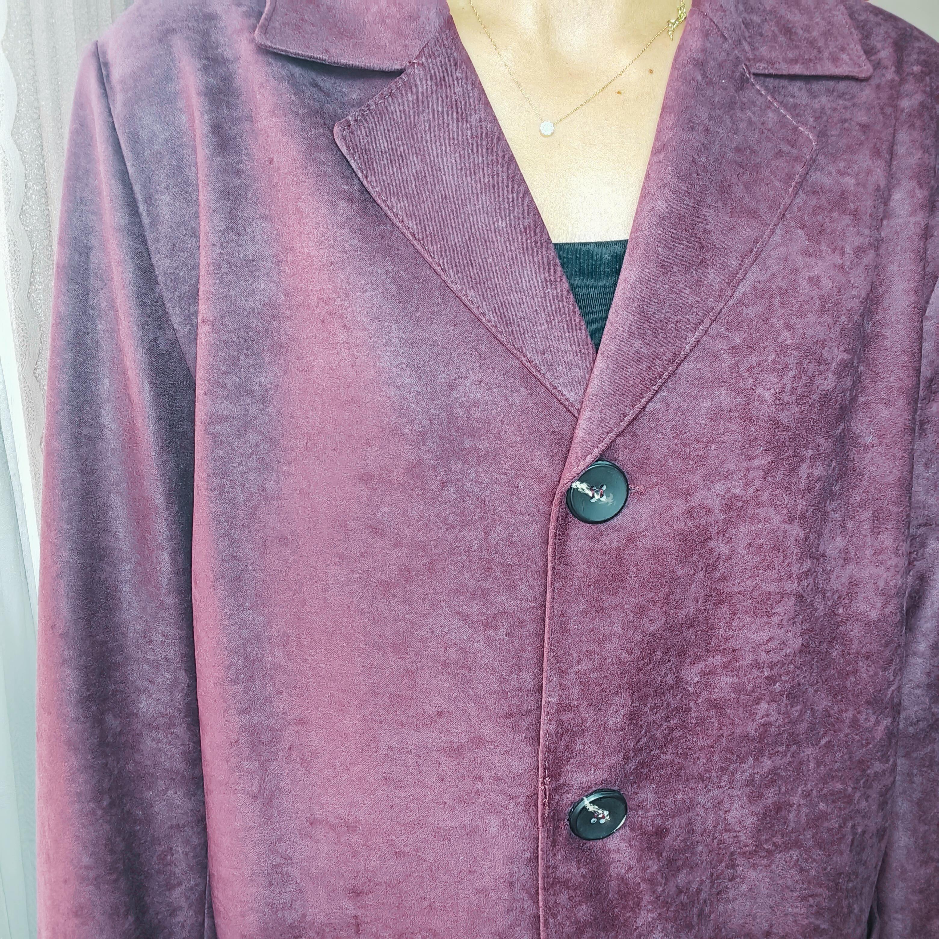 Mürdüm Blazer Ceket