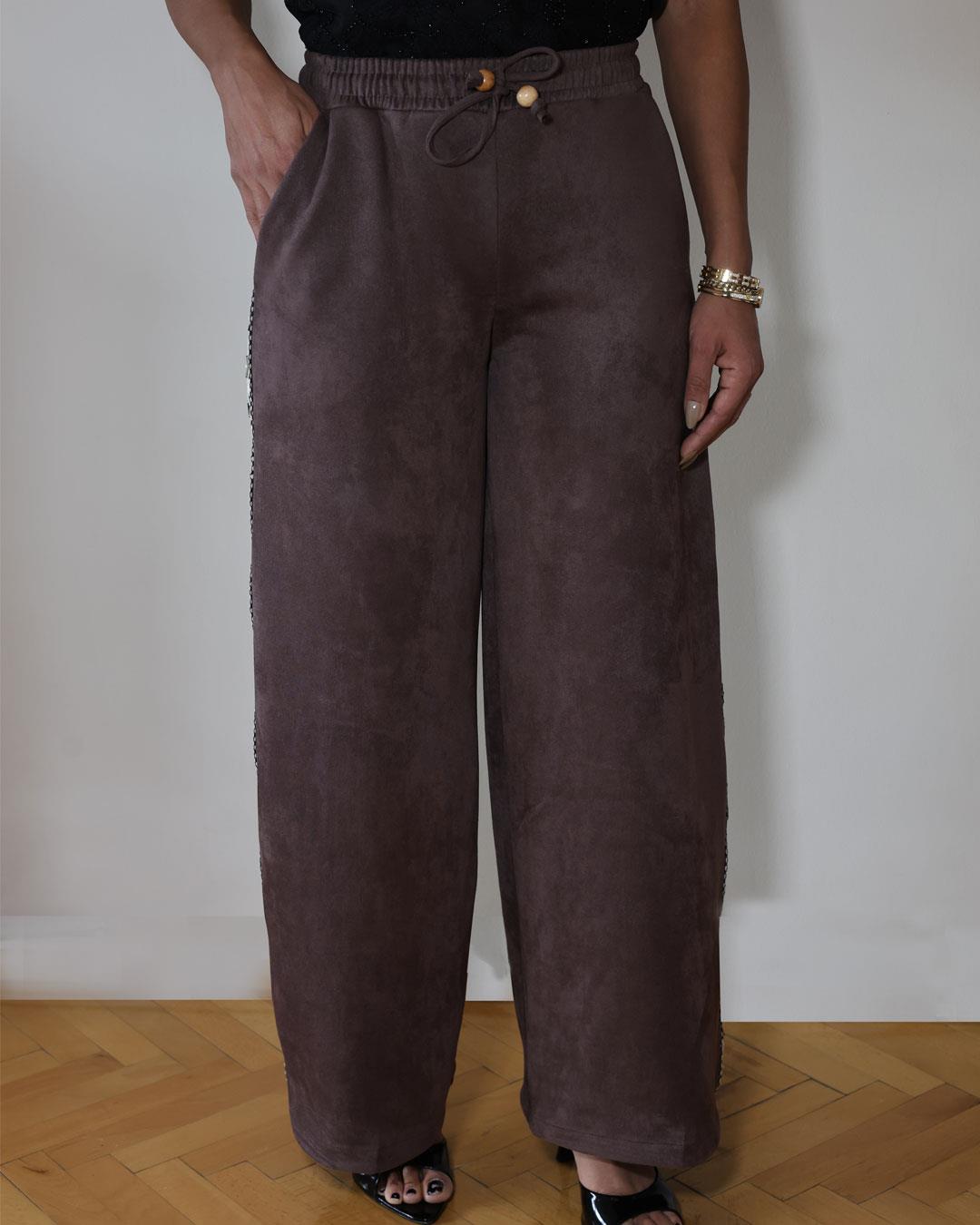 Neyo Süet Pantolon