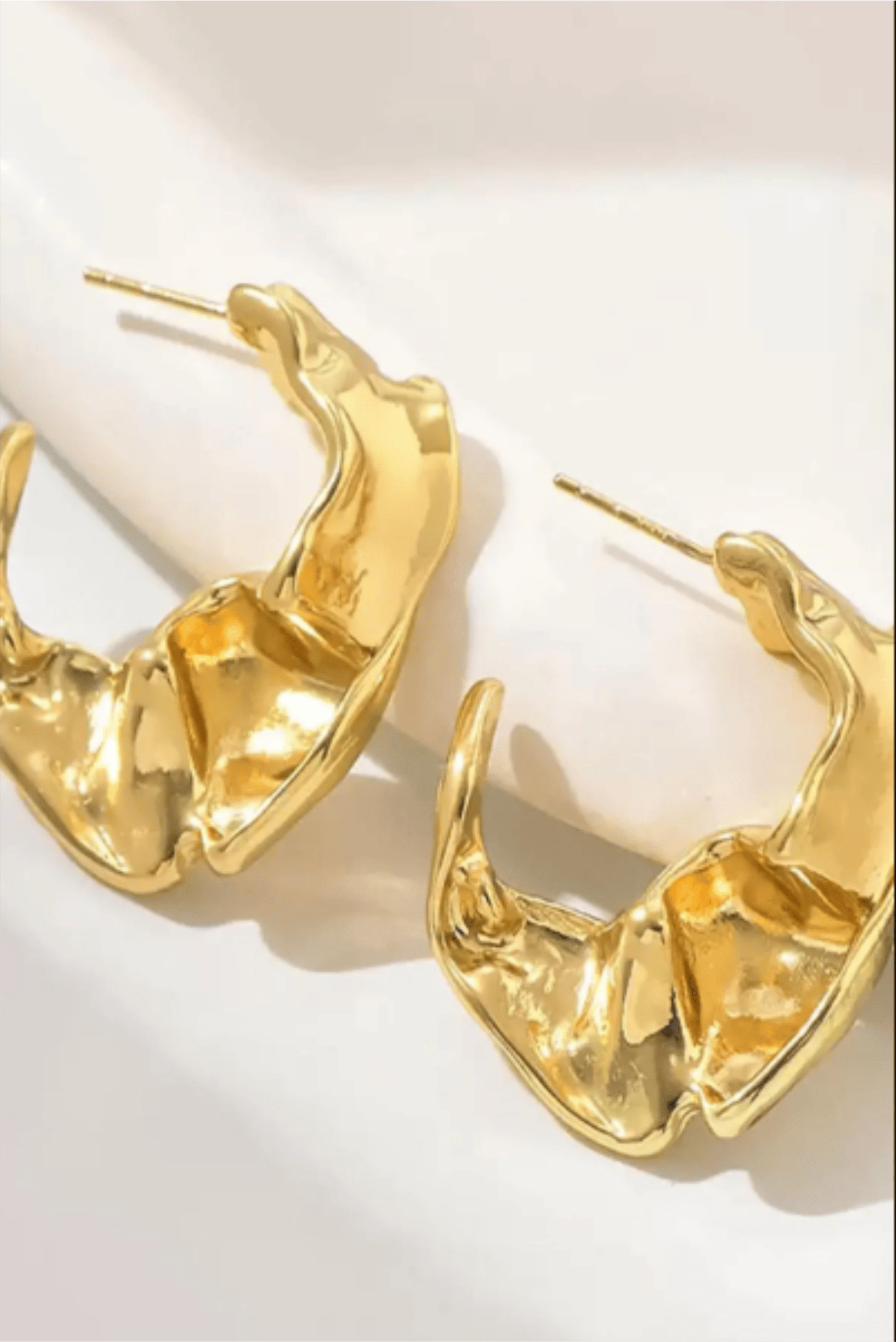 Gold Çelik Küpe