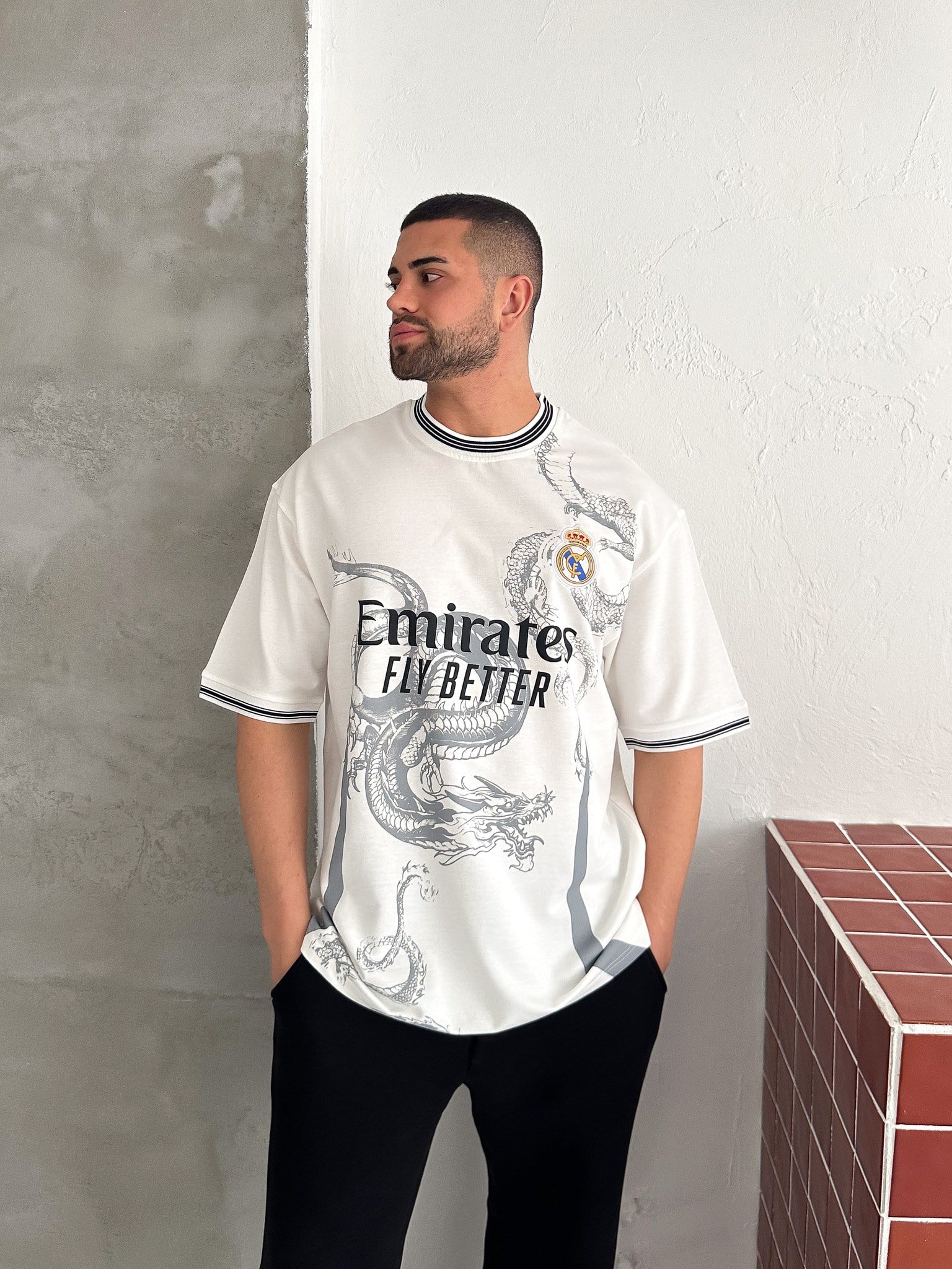 BEYAZ EJDER REAL TSHİRT