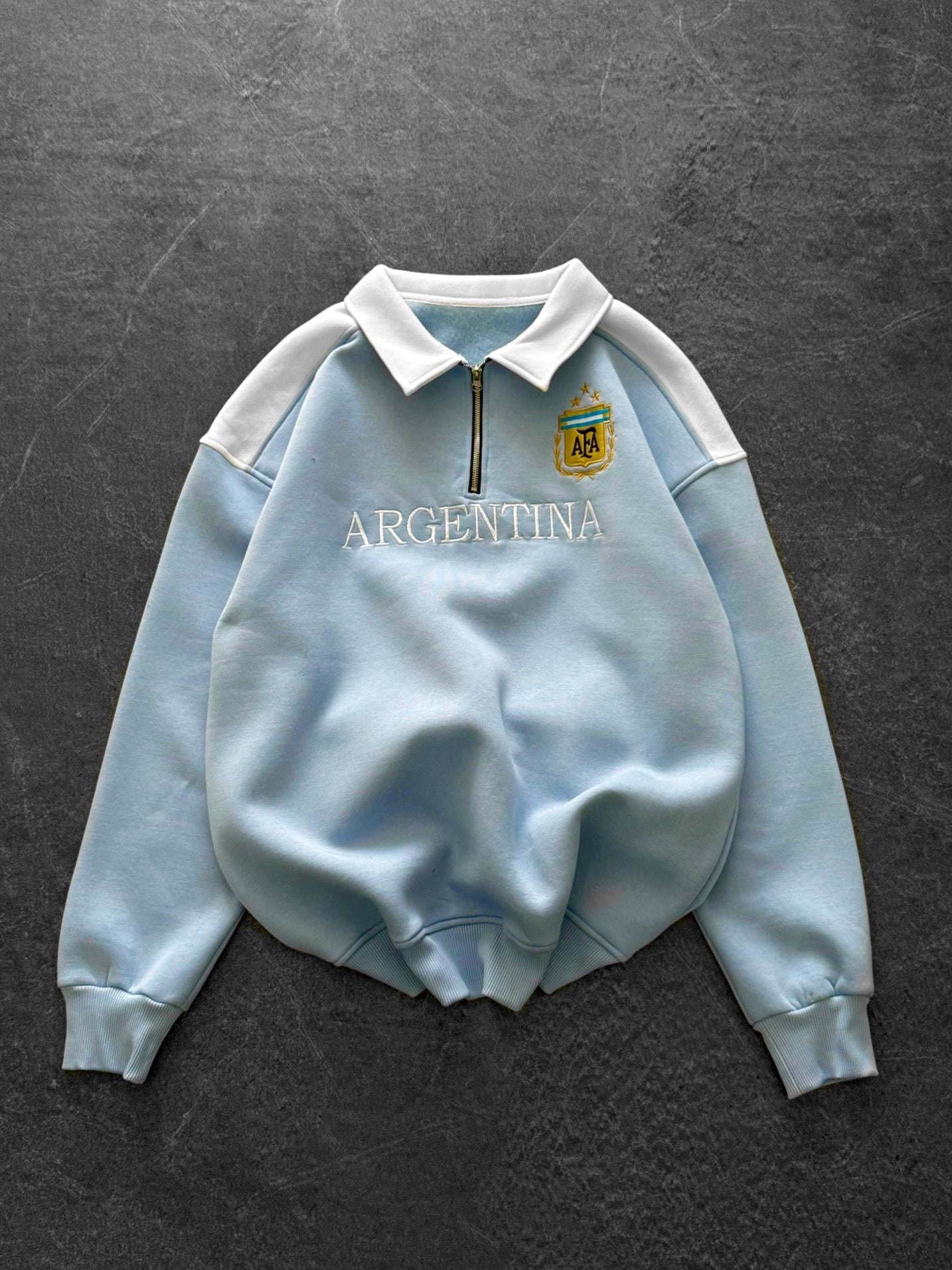 Fermuar Arjantin Sweat