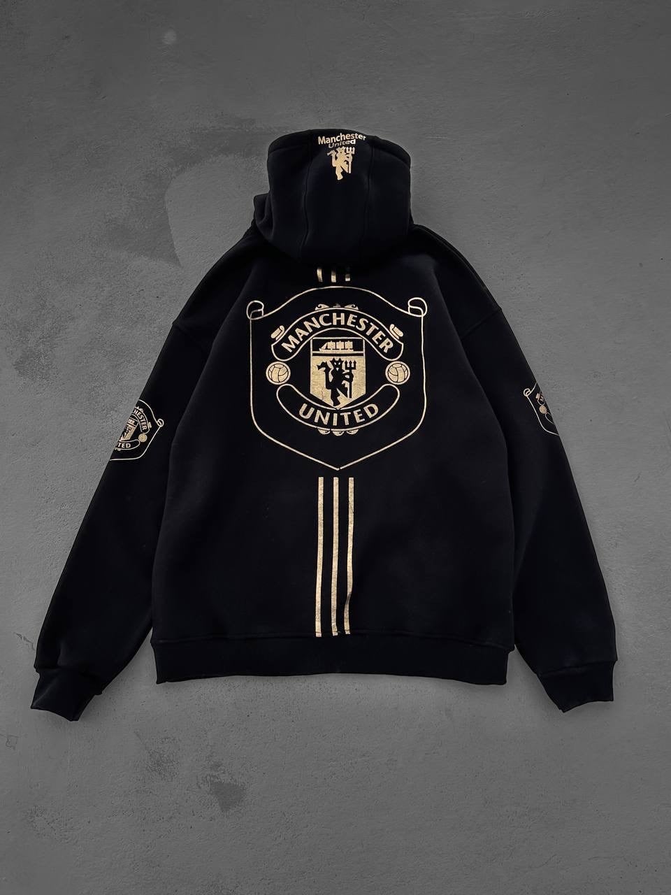 GOLD MANCHESTER KAPŞONLU SWEAT