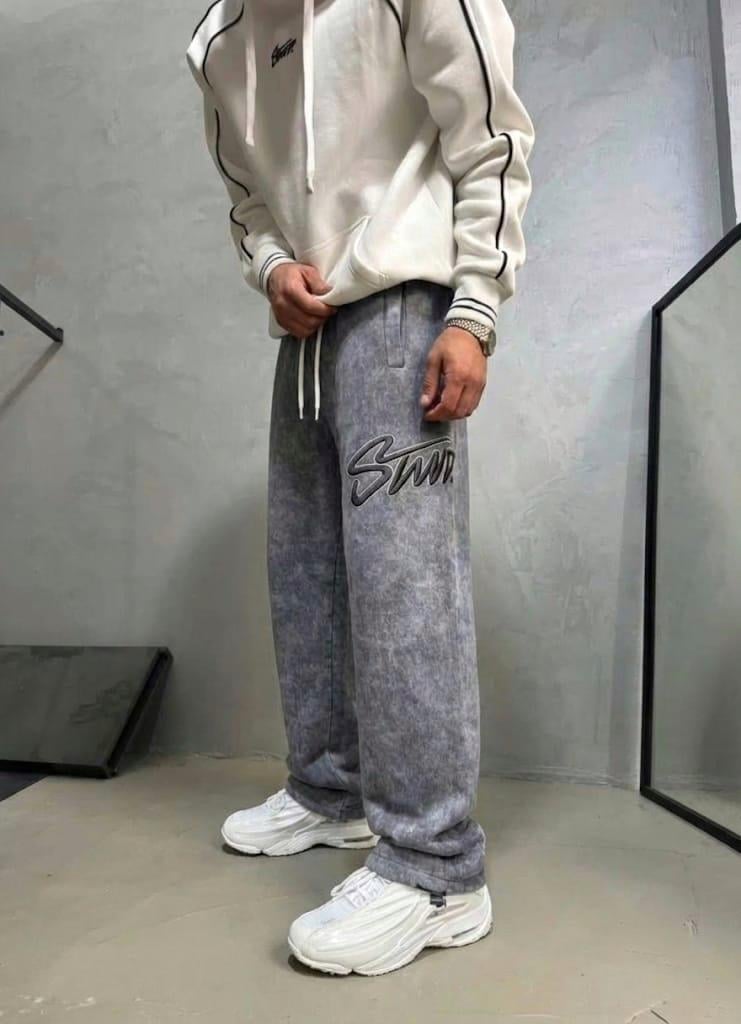 Gri Batik Yan Stwd Eşofman