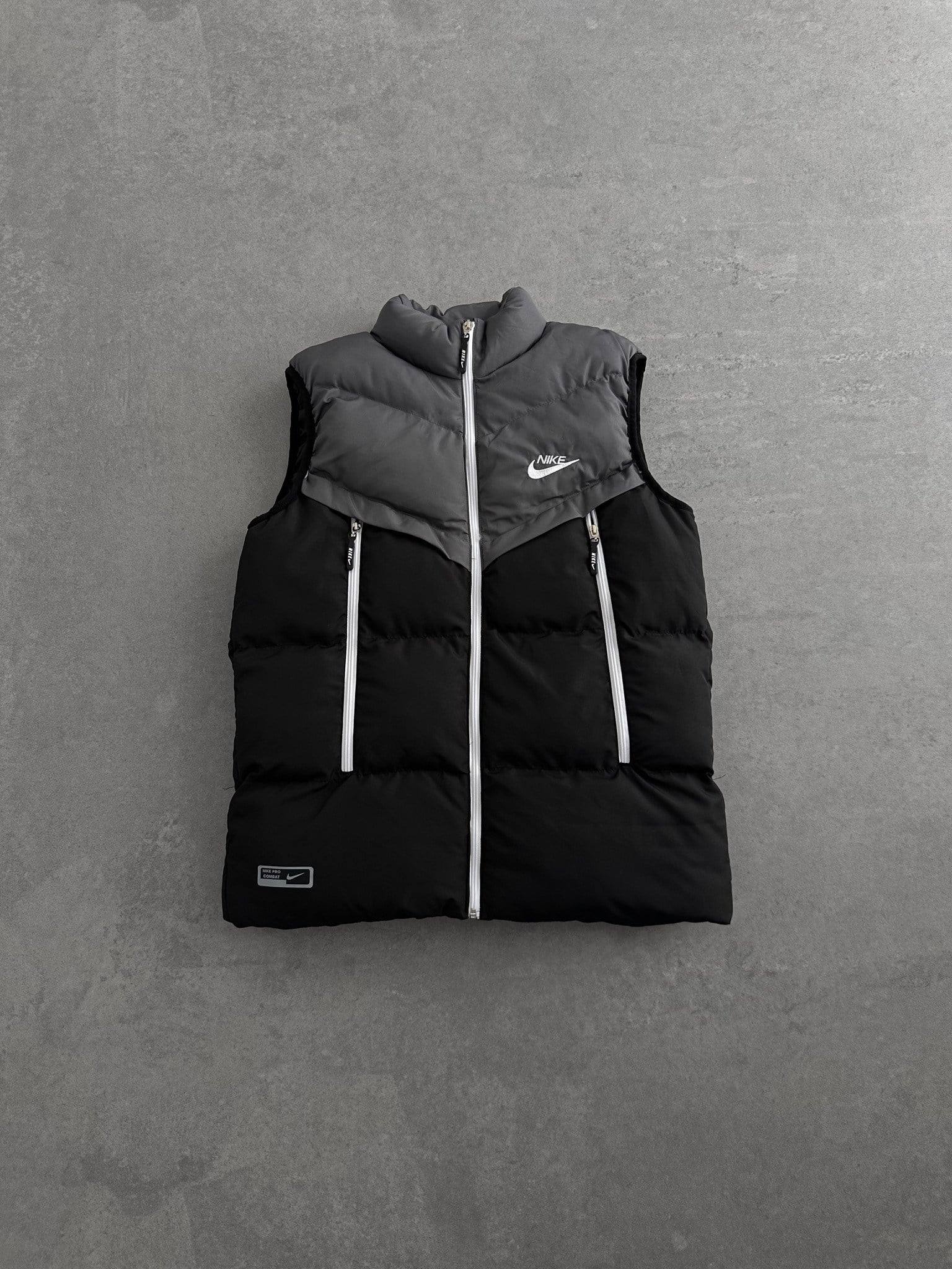 GRİ ÇİFT TECH YELEK