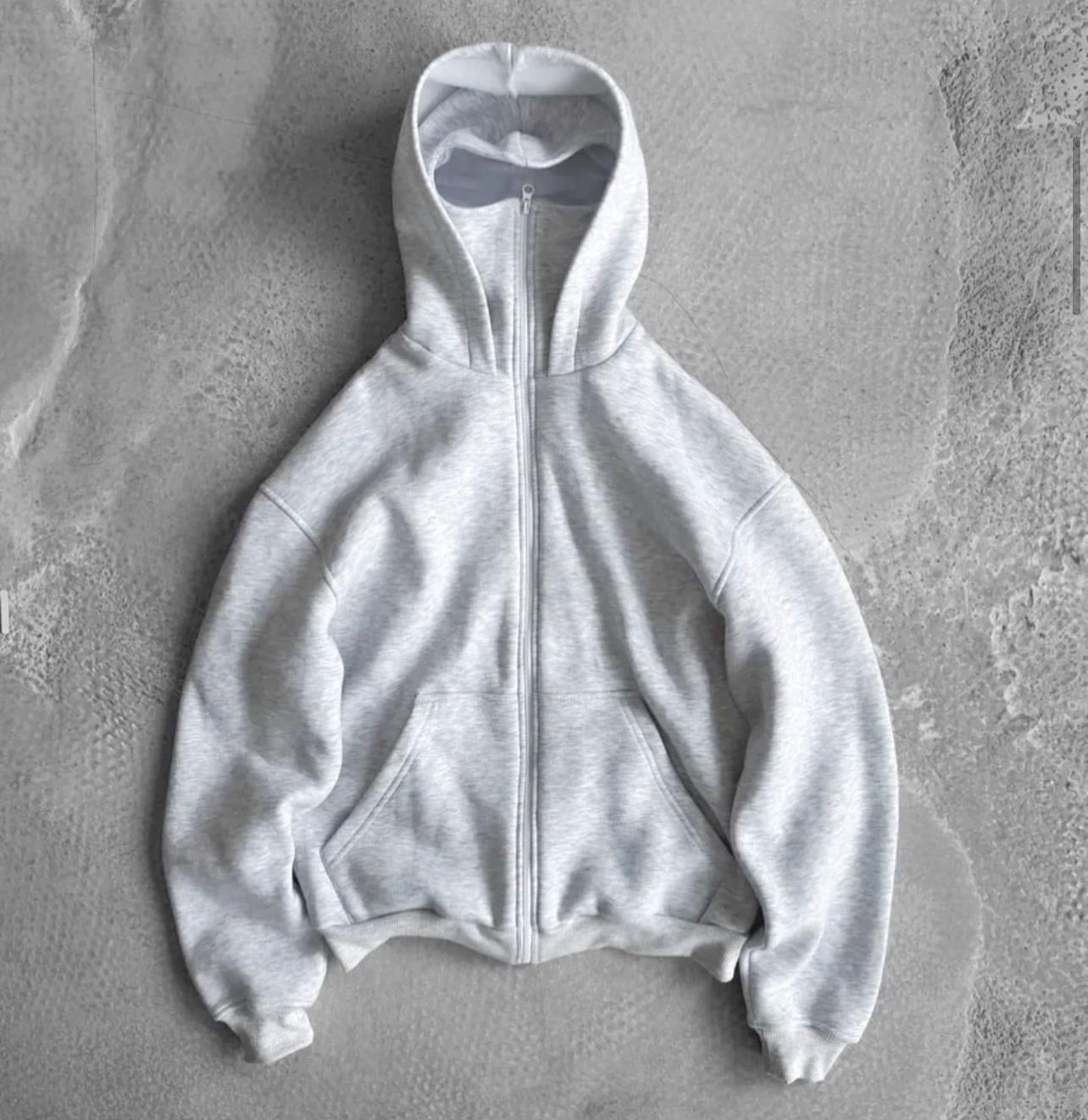 Gri Ninja Hoodie