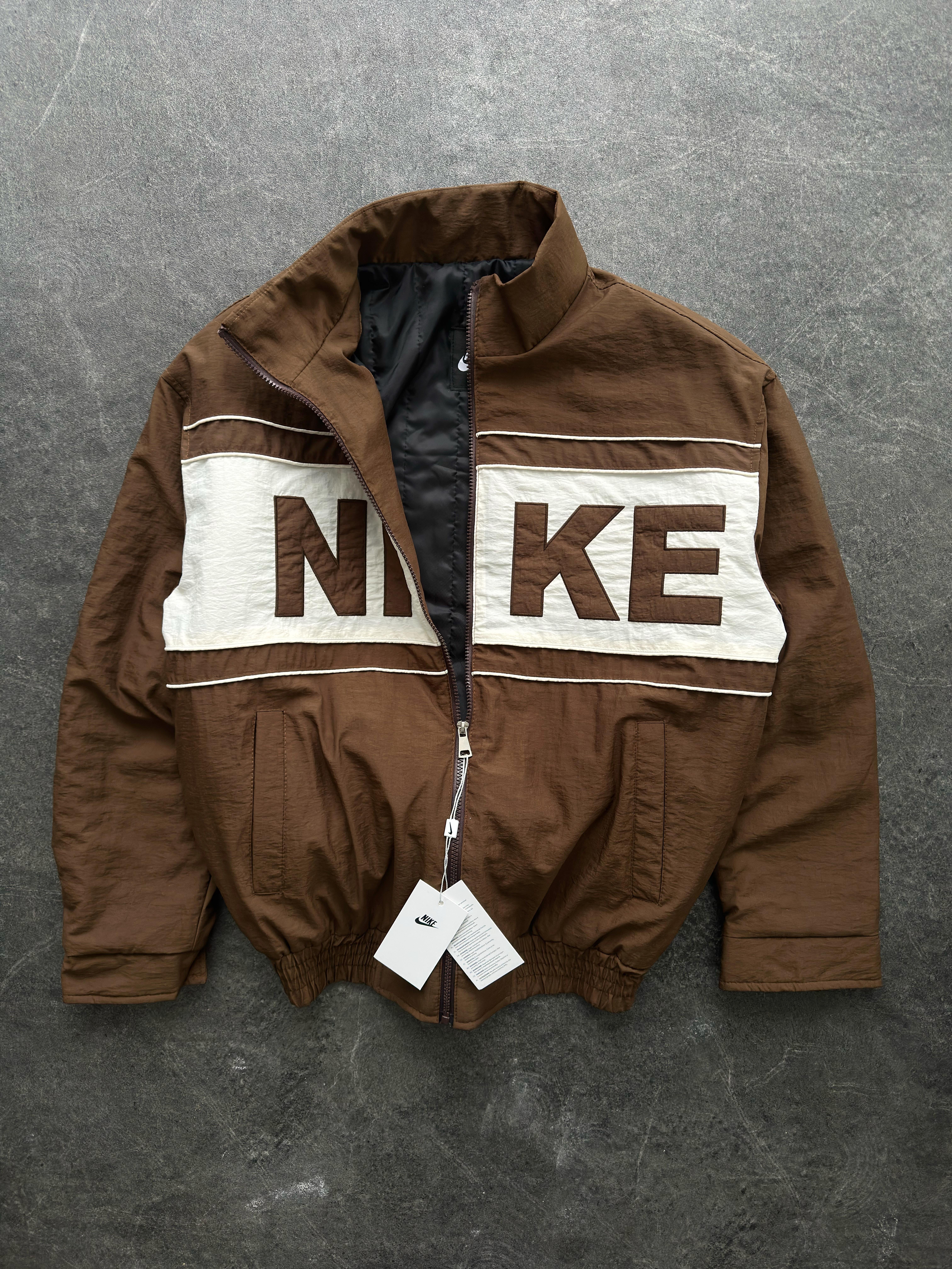 Kahve Dolumlu Nike Ceket