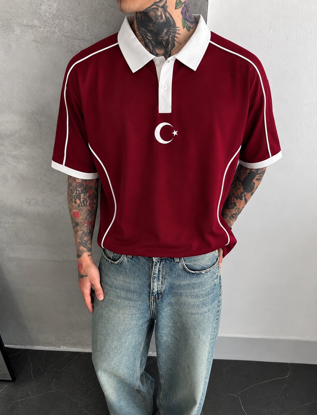 KIRMIZI ARABİYE TÜRKİYE TSHİRT