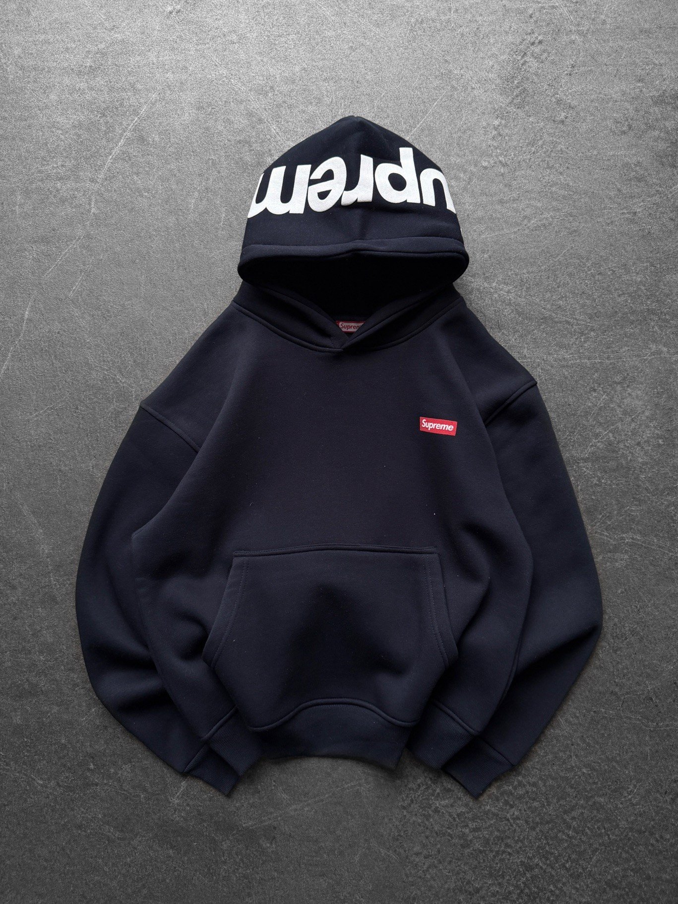 LACİVERT SUPREME KAPŞONLU SWEAT