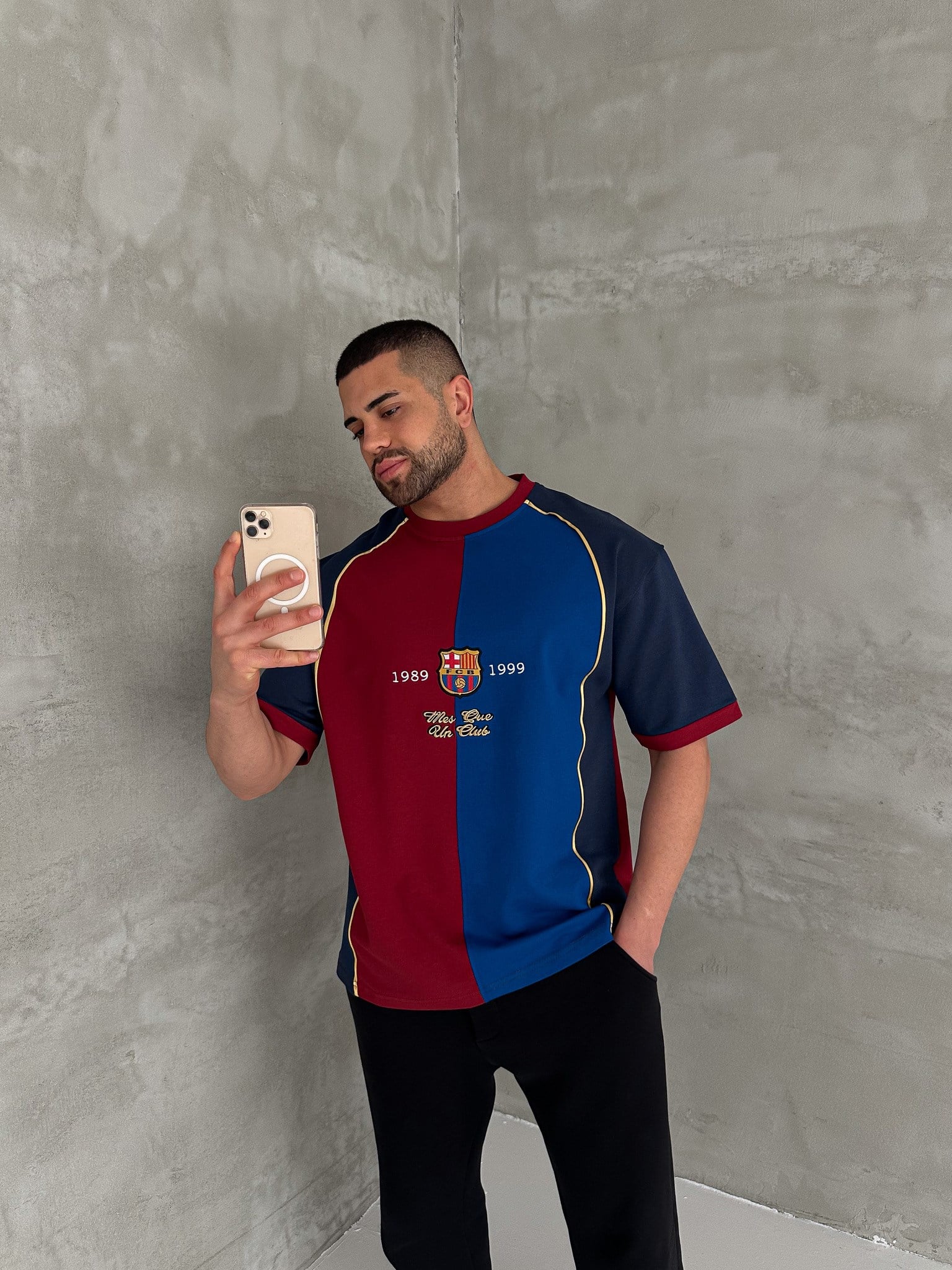PARÇALI 1999 BARCELONA TSHİRT
