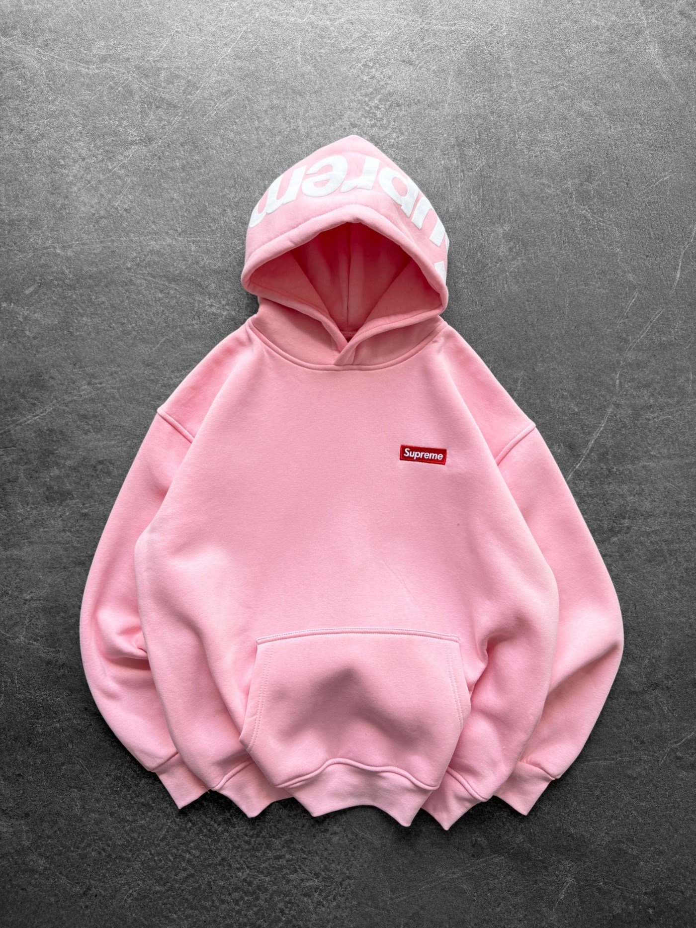 PEMBE SUPREME KAPŞONLU SWEAT