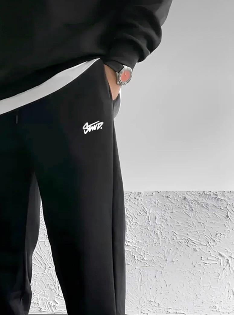 Siyah Basic Stwd Eşofman