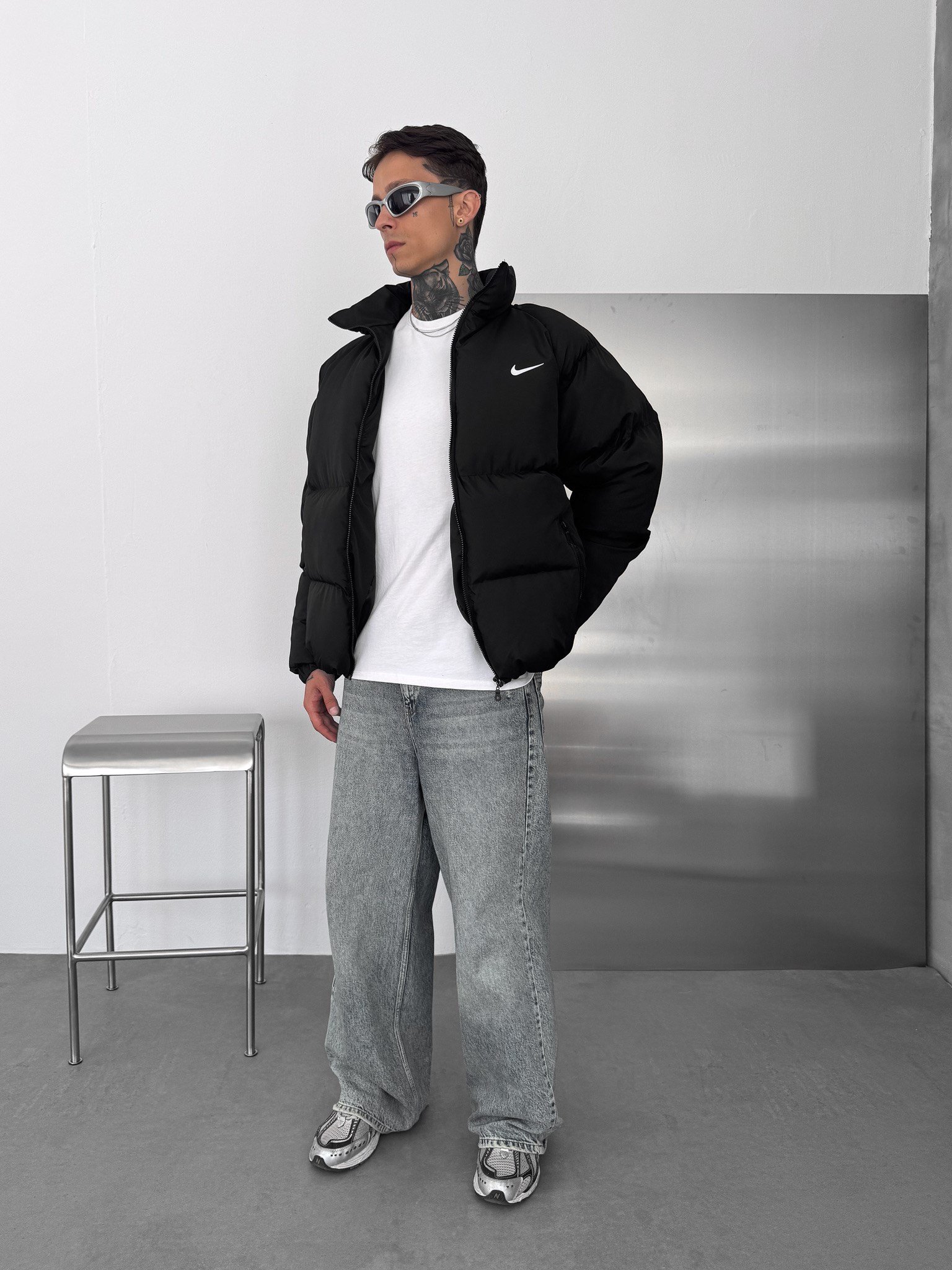 SİYAH NİKE PUFFER MONT
