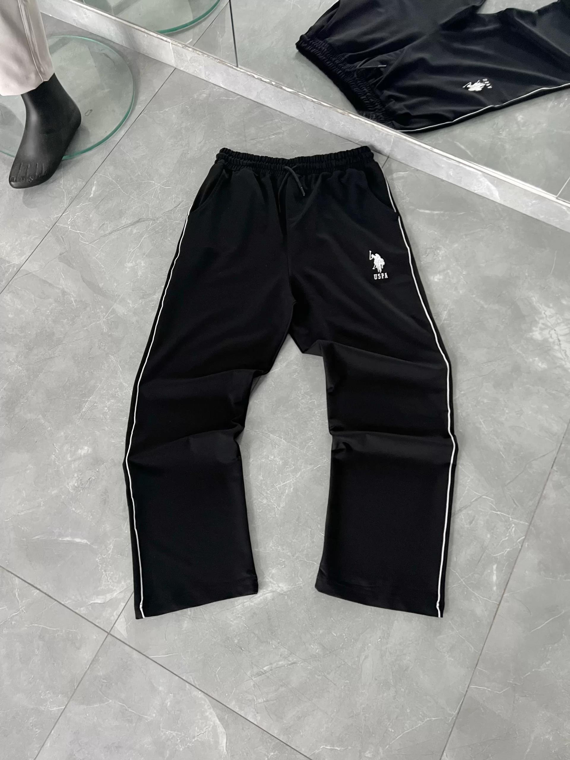 Siyah Polo Eşofman