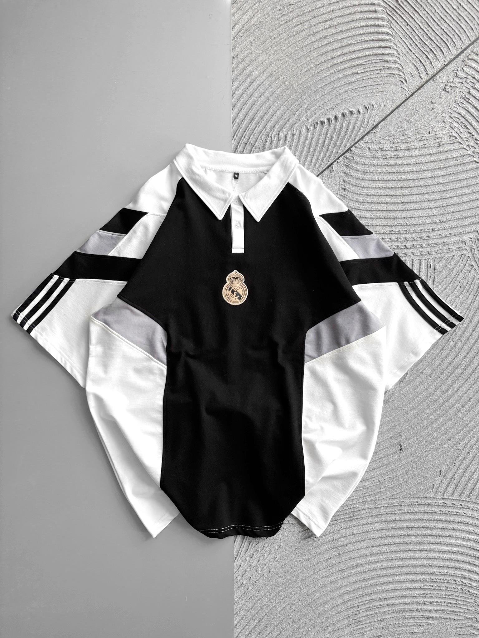 SİYAH POLO REAL TSHİRT