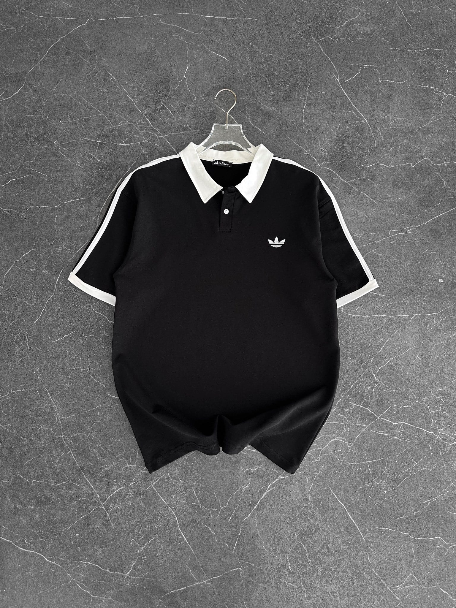 SİYAH POLO YAKA ADİDAS TSHİRT