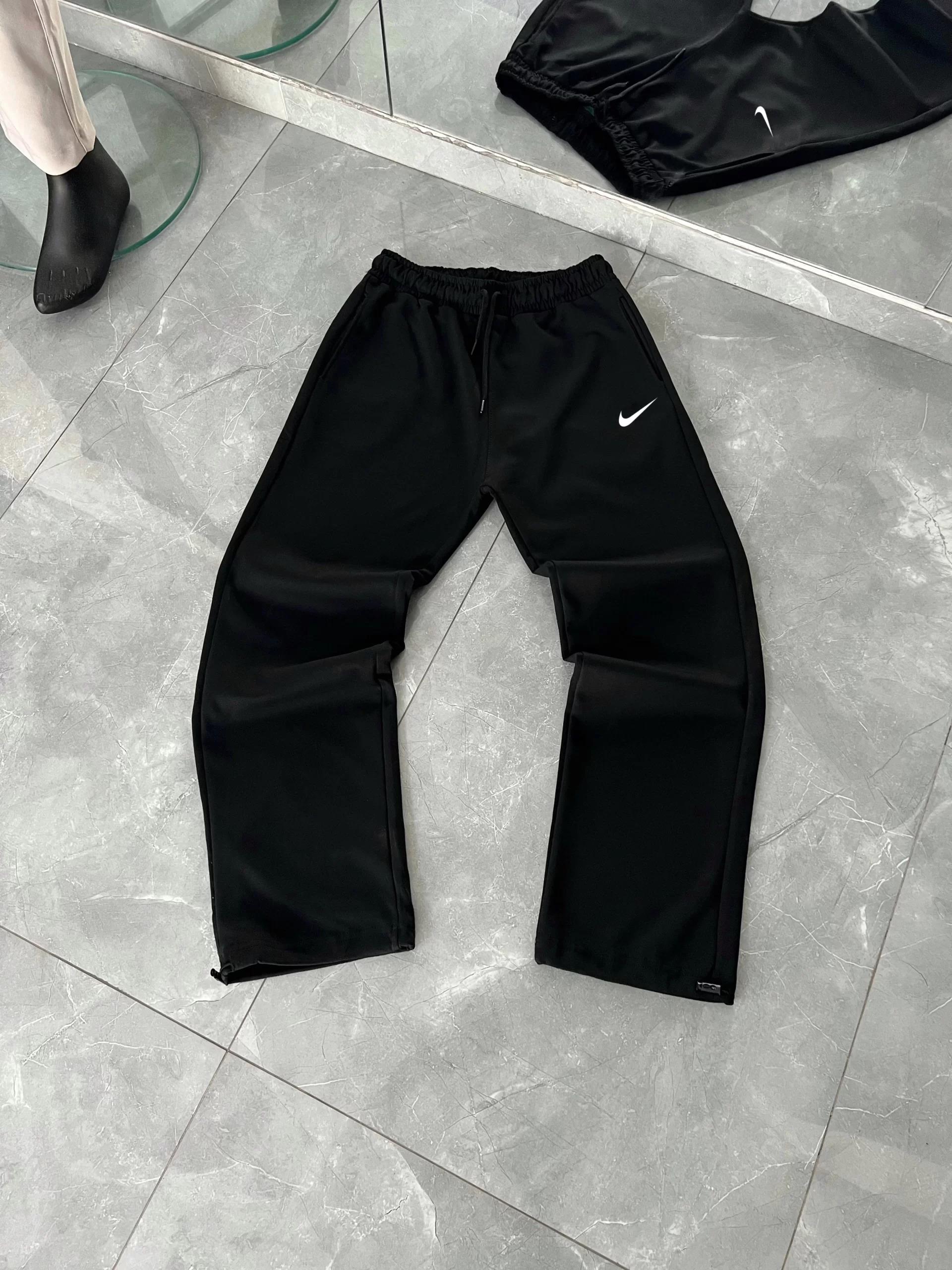 Siyahh Baggy Logo Nk Eşofman