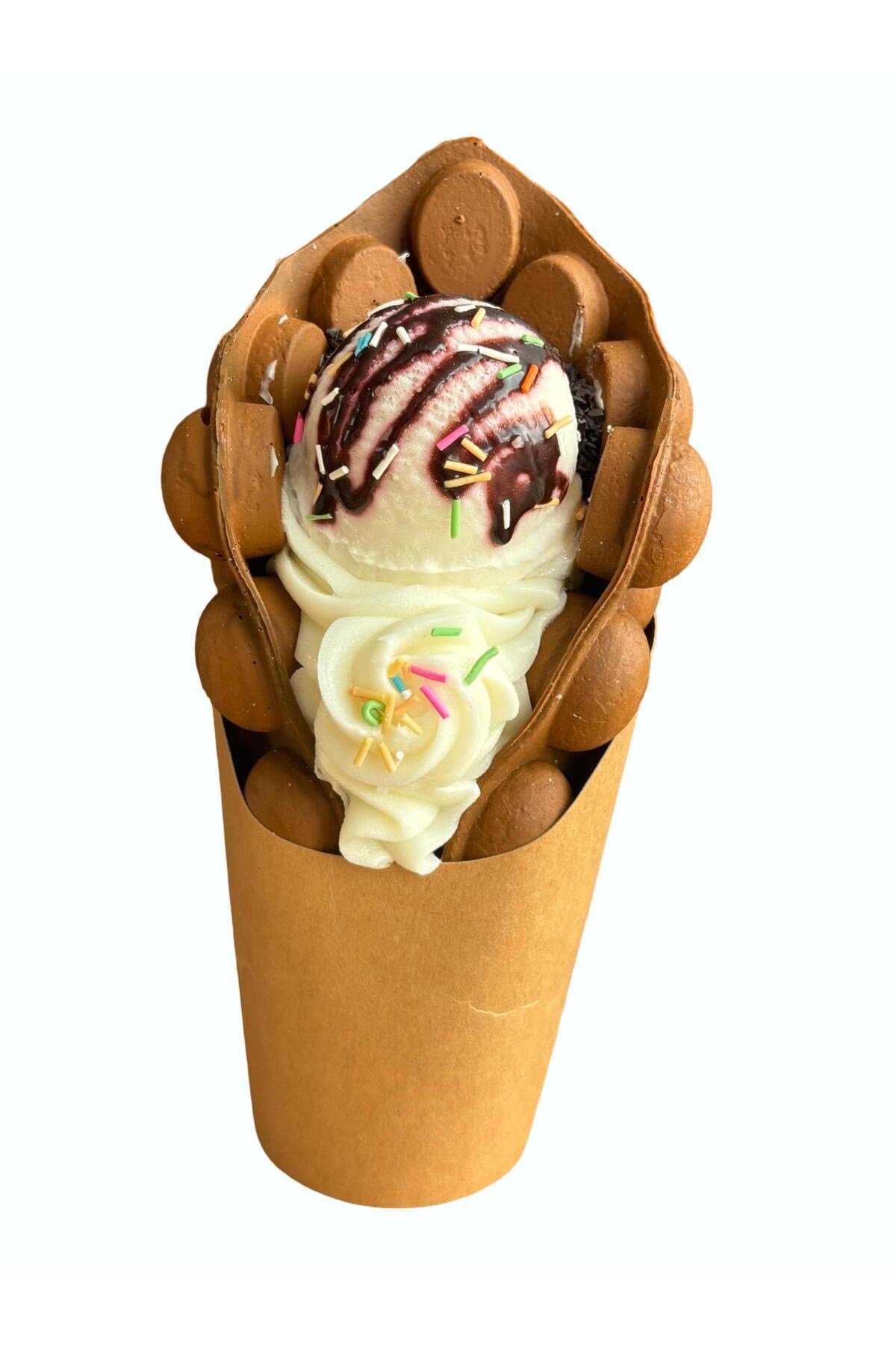 Gelato Bubble Waffle Maketi