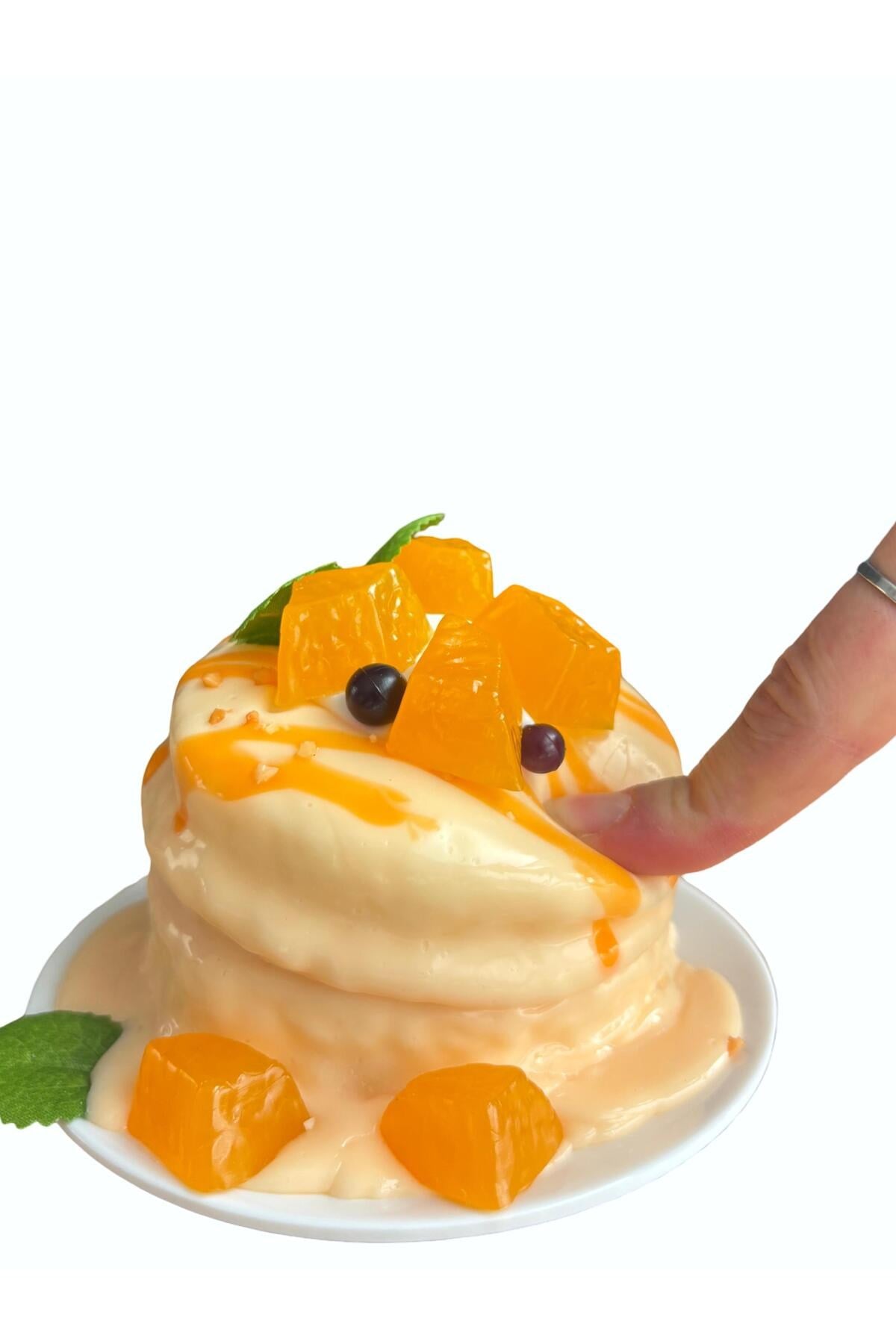 Portakallı Pasta Maketi