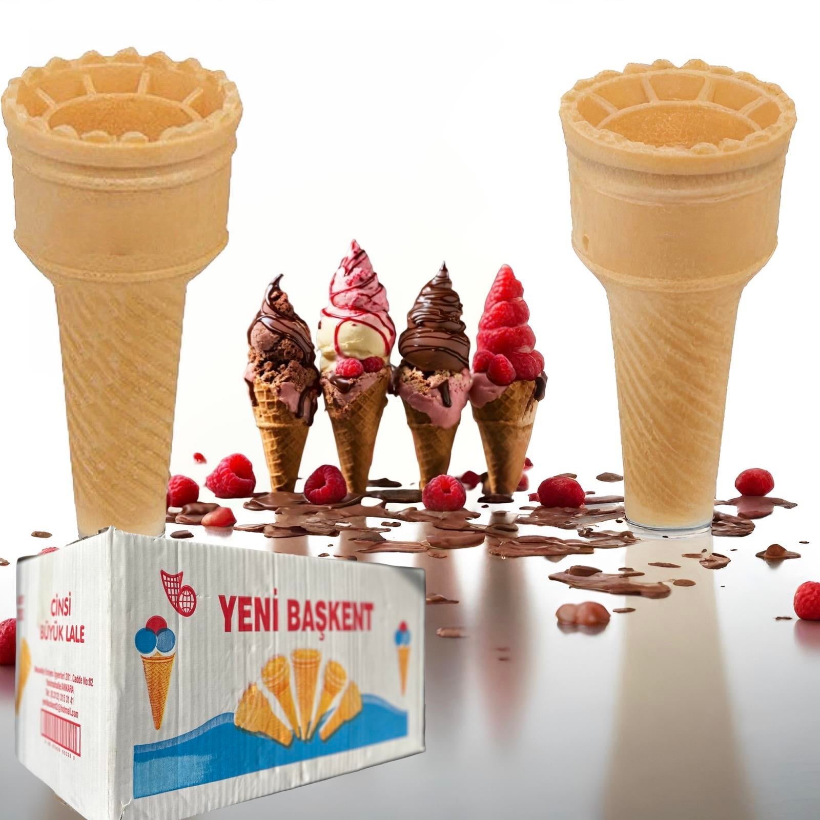 Yeni Başkent Soft Dondurma Külahı 250'li