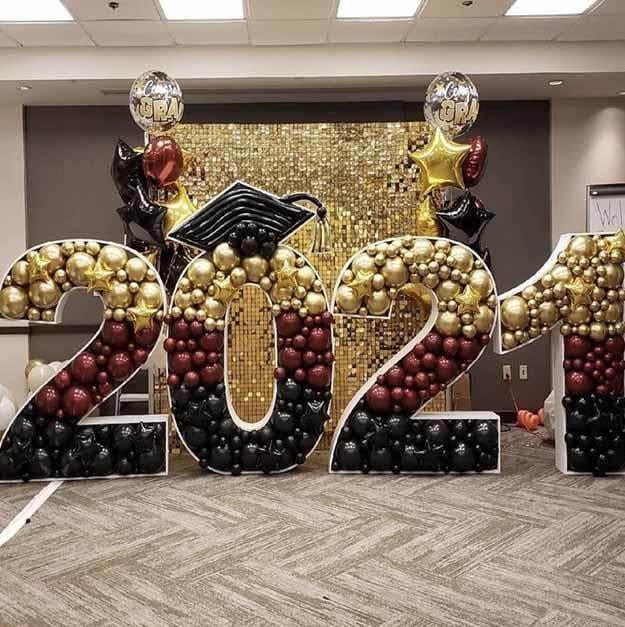 2026 Mezuniyet Balon Dekoru İstanbul Kurulum