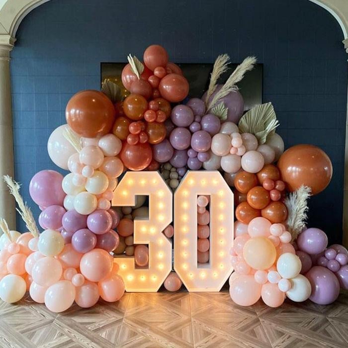 30 Yaş Doğum Günü Dekor Süsleme Paketi