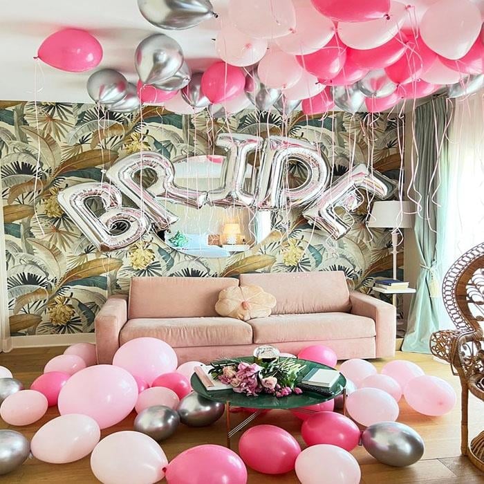 Bekarlığa Veda Partisi Otel Odası Balon Süsleme