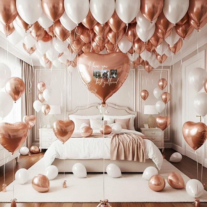 Bride To Be Otel Odası Balon Süsleme Fiyatları