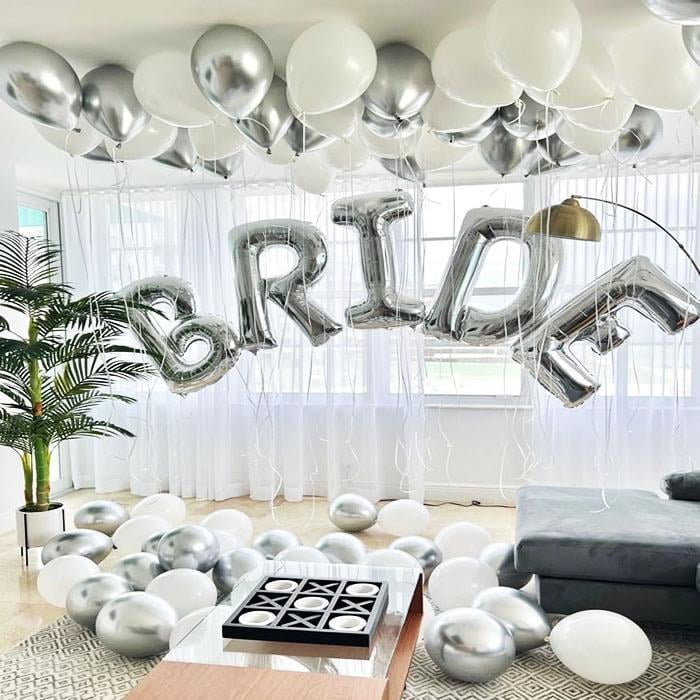 Bride To Be Otel Odası Balon Teslimatı
