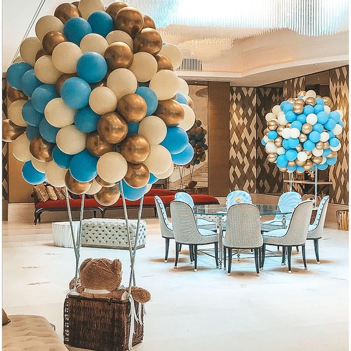 Çift Doğum Günü Balon Buketi