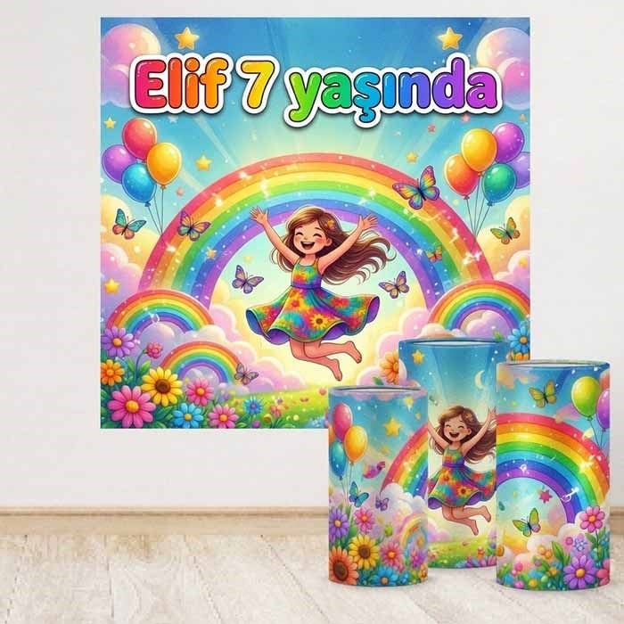 Doğum Günü Afiş Seti