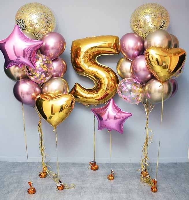 Folyo Ucan Balon Dogum Gunu Konsepti