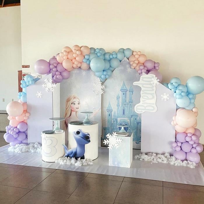 Frozen Doğum Günü Süsleme Paketi
