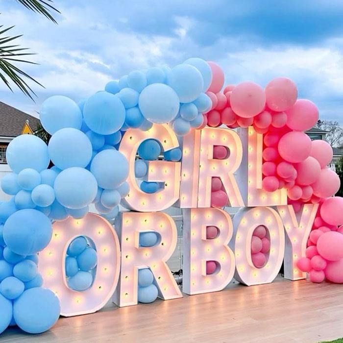 Gender Reveal Balon Süsleme İstanbul