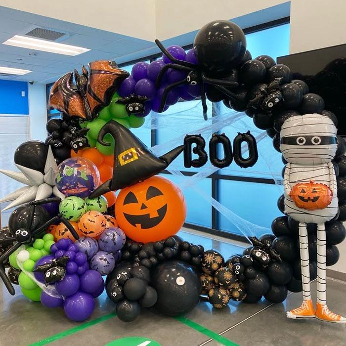 Halloween Temalı Balon Süsleme