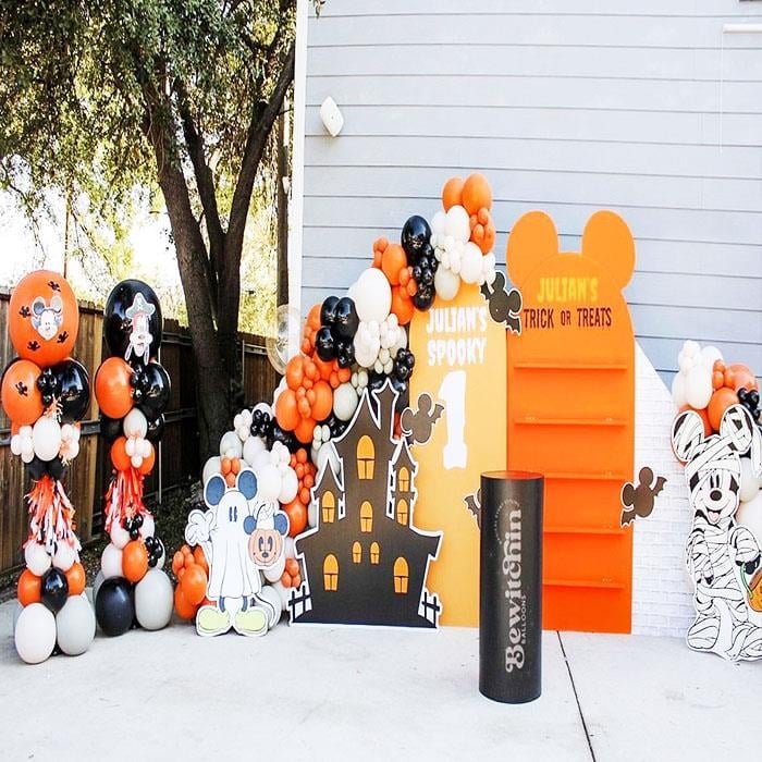 Halloween Temalı Doğum Günü Süsleme