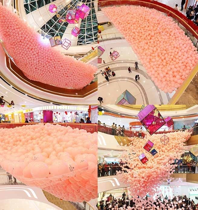 İstanbul AVM Filede Balon Döküm Hizmeti