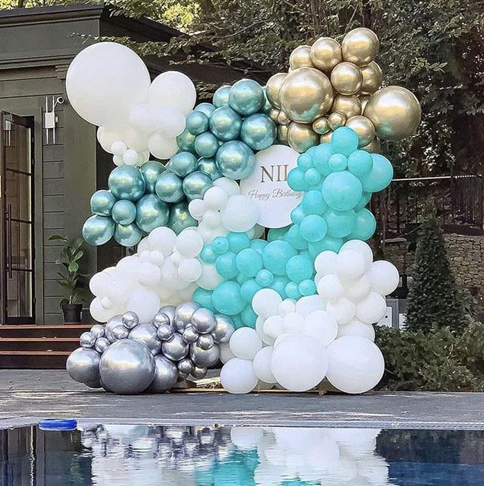 Kurumsal Firma Zincir Balon Süsleme