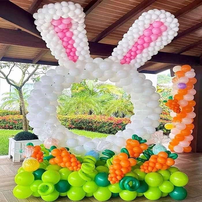 Paskalya Balon Süsleme